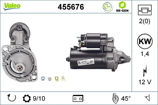 VALEO 455676 Starter