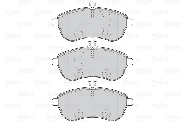 Brake Pad Set, disc brake FIRST 302088