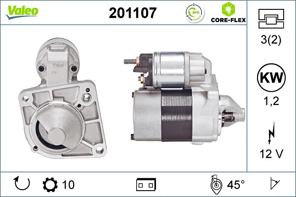 VALEO 201107 Starter