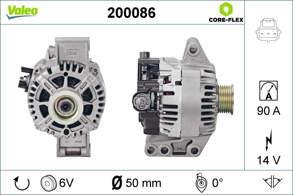 VALEO 200086 Alternator