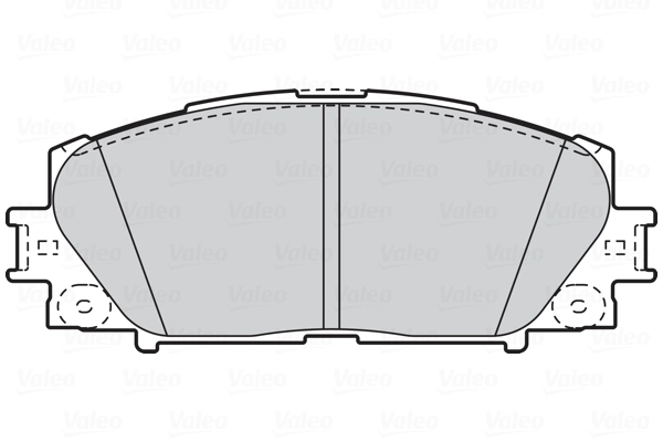 Brake Pad Set, disc brake FIRST 302076