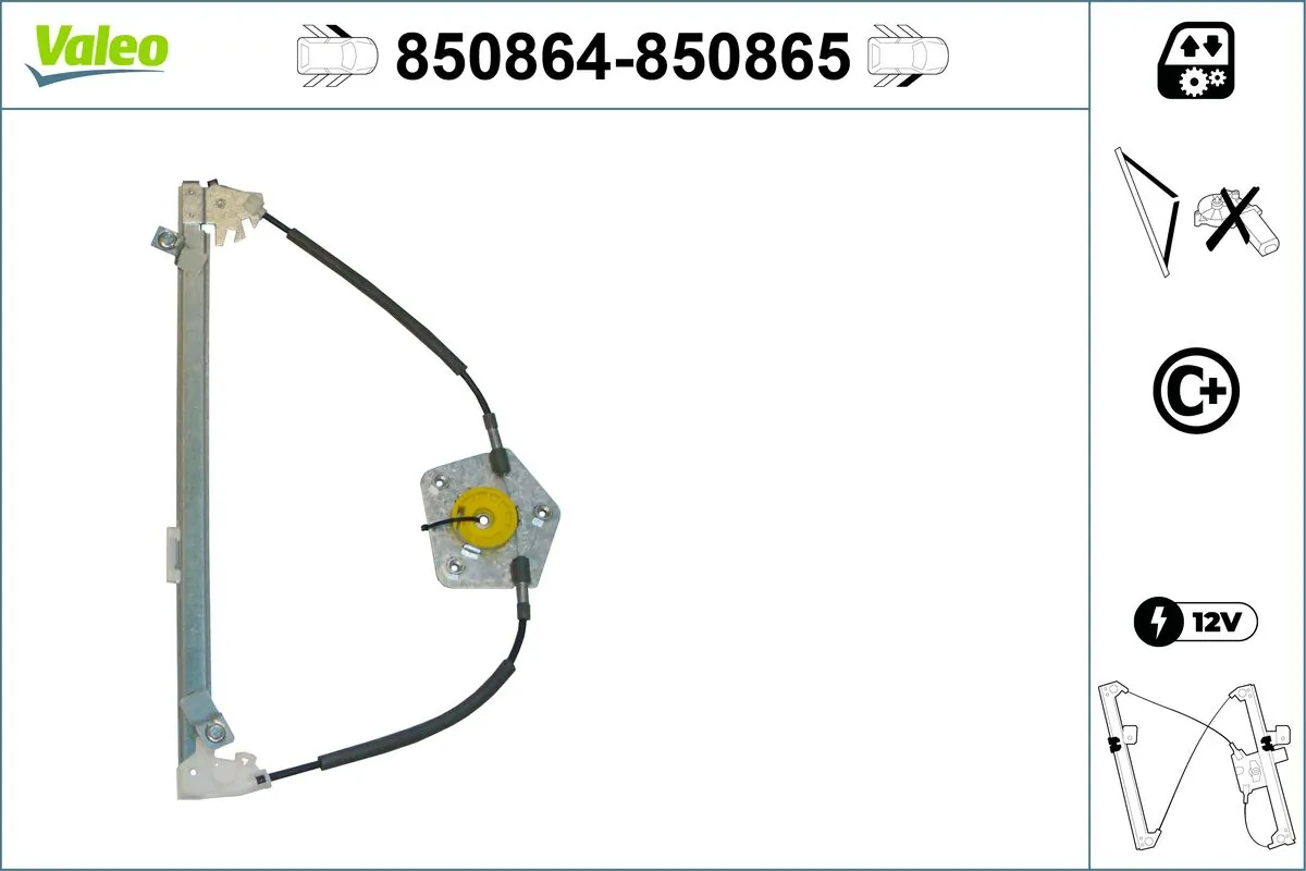 VALEO 850864 Window Regulator