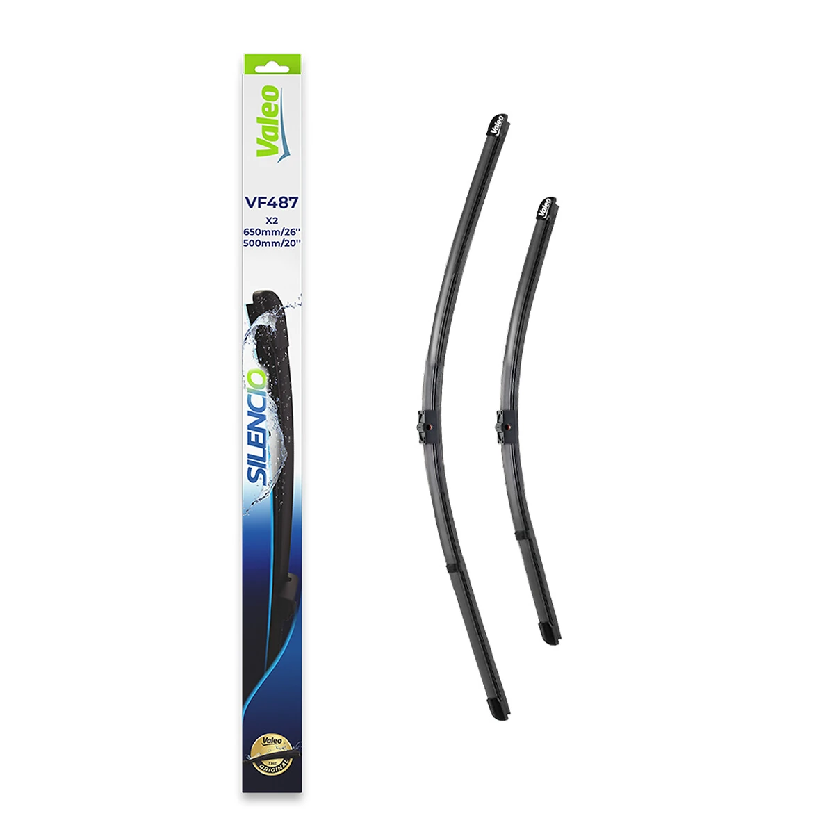 Wiper Blade SILENCIO FLAT BLADE SET 574687