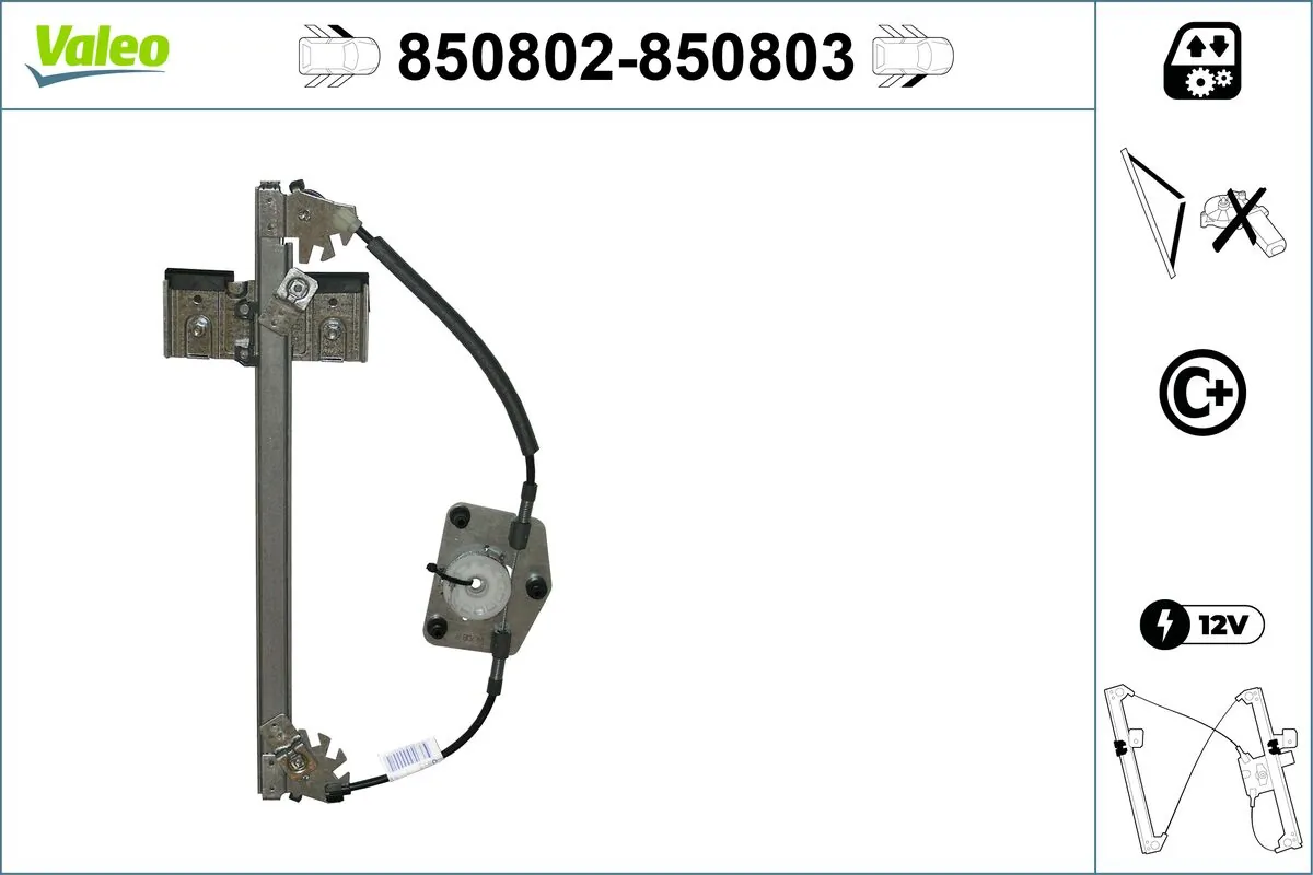 VALEO 850802 Window Regulator