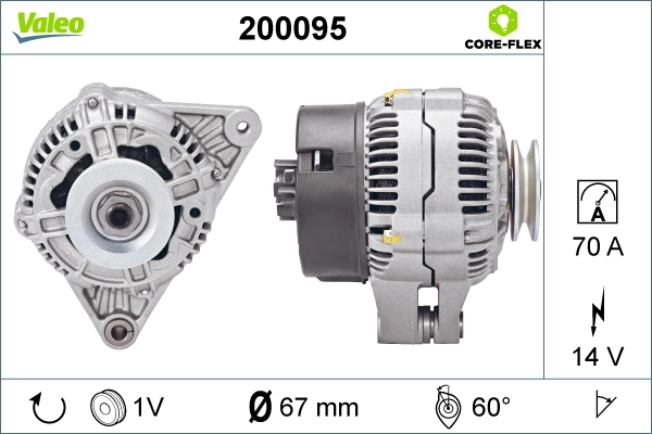 VALEO 200095 Alternator