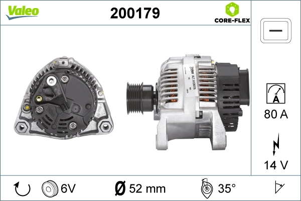 VALEO 200179 Alternator