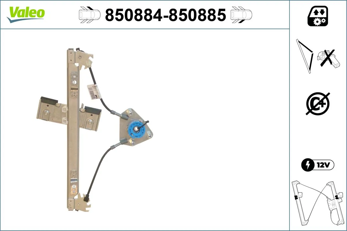 VALEO 850884 Window Regulator