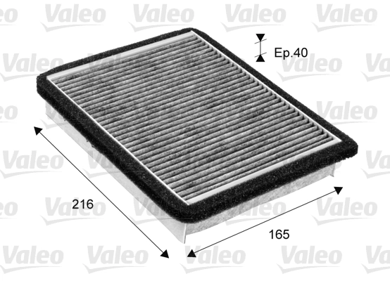 Filtro, aire habitáculo VALEO PROTECT 715682