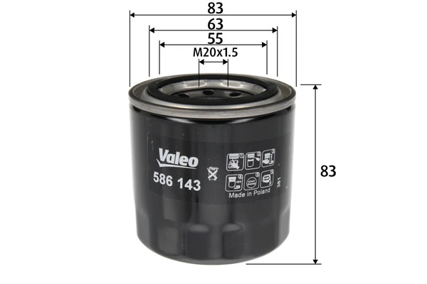 Oil Filter 586143