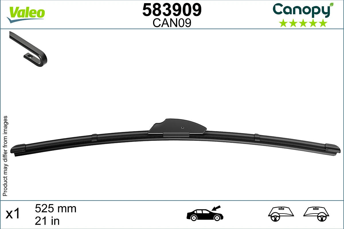Wiper Blade CANOPY UPGRADE 583909