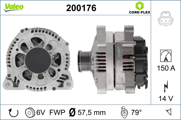 VALEO 200176 Alternator