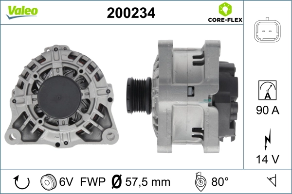VALEO 200234 Alternator