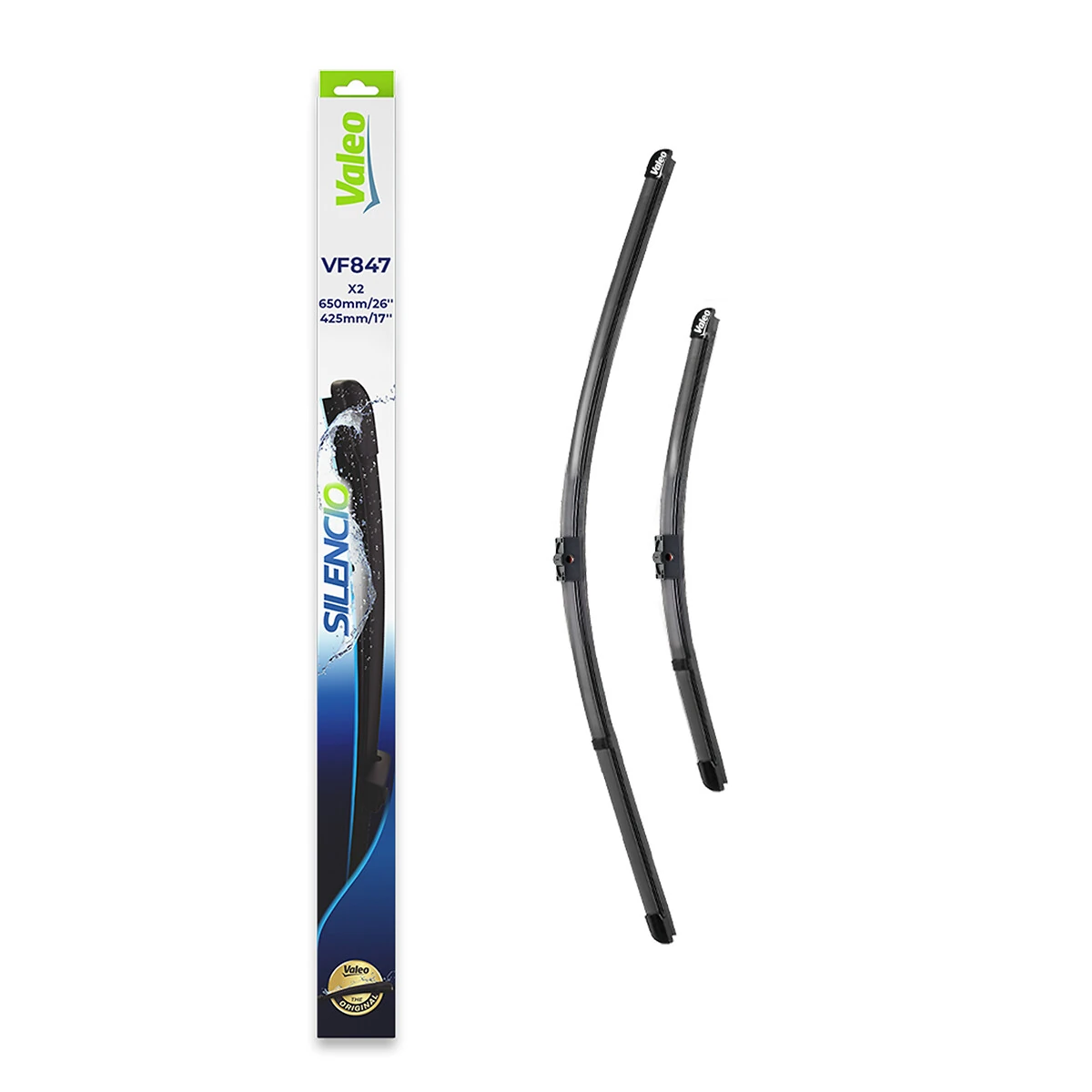 Wiper Blade SILENCIO FLAT BLADE SET 574747