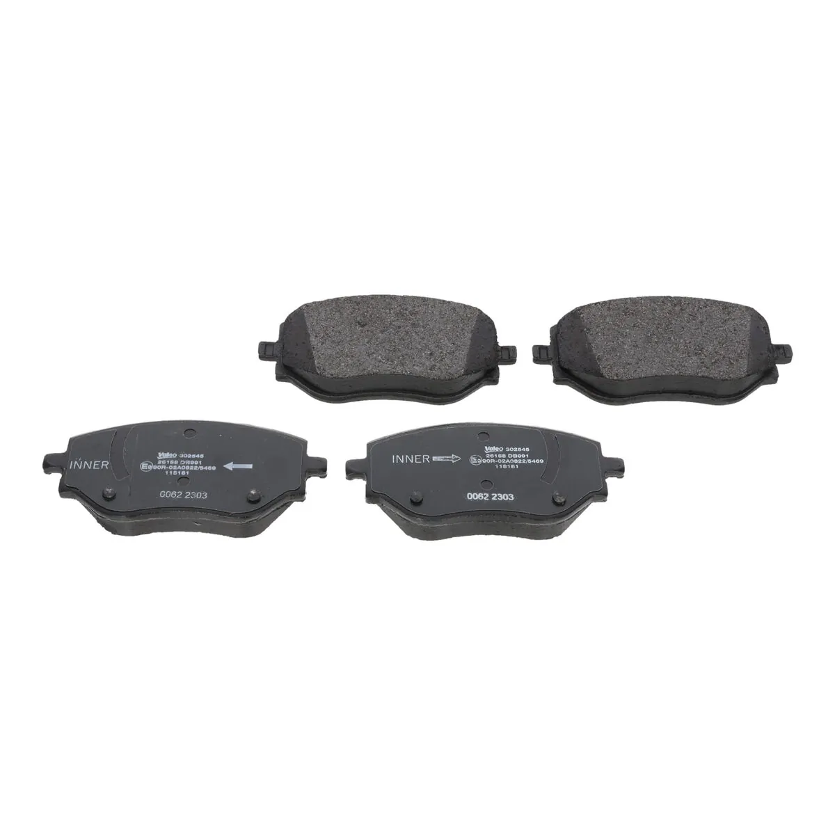 Brake Pad Set, disc brake FIRST 302545