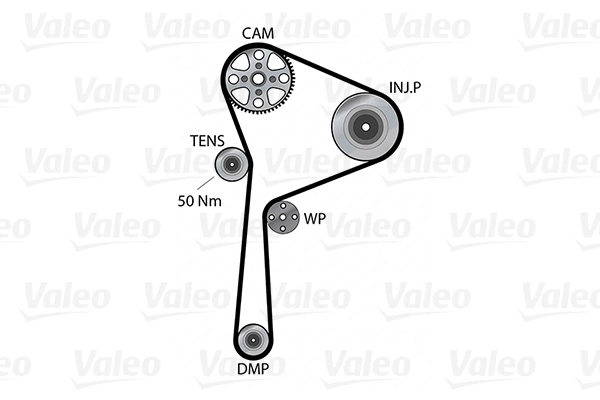 VALEO 614688 Water Pump & Timing Belt Kit