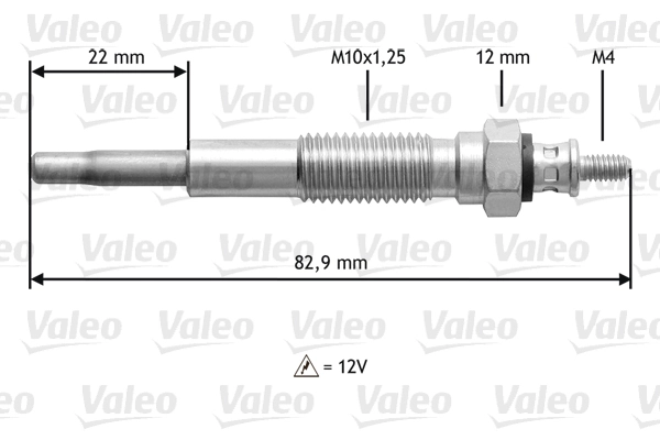 VALEO 345148 Glow Plug