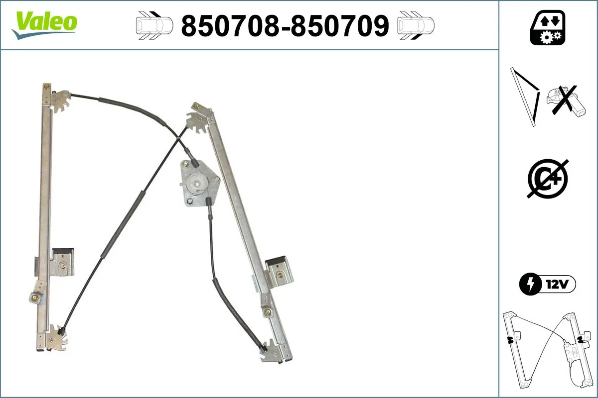 VALEO 850708 Window Regulator