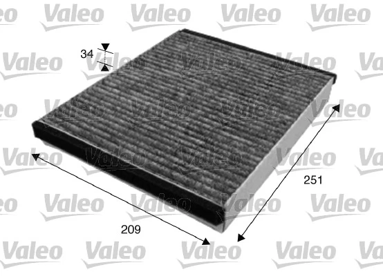 Filter, cabin air VALEO PROTECT 715628
