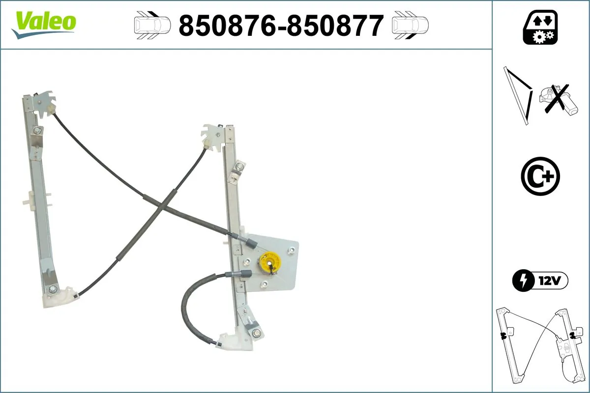 VALEO 850876 Window Regulator