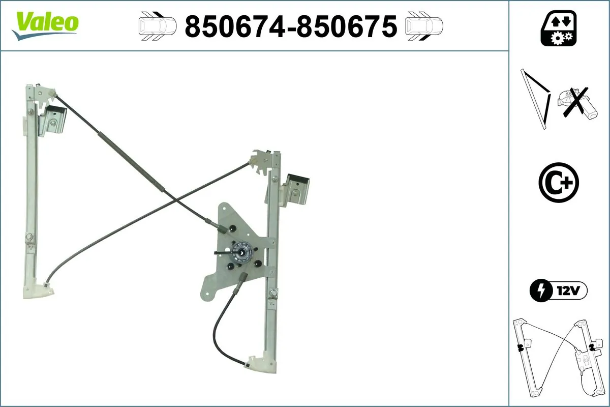 VALEO 850674 Window Regulator