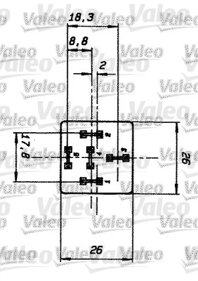 Relay, main current 643818