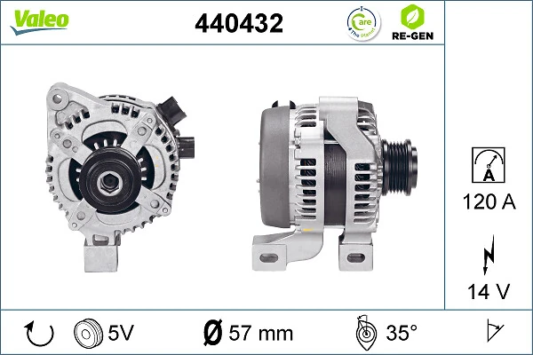 VALEO 440432 Alternator