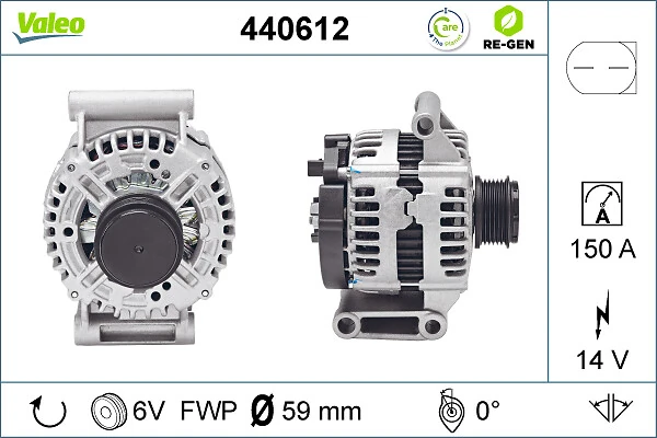 VALEO 440612 Alternator