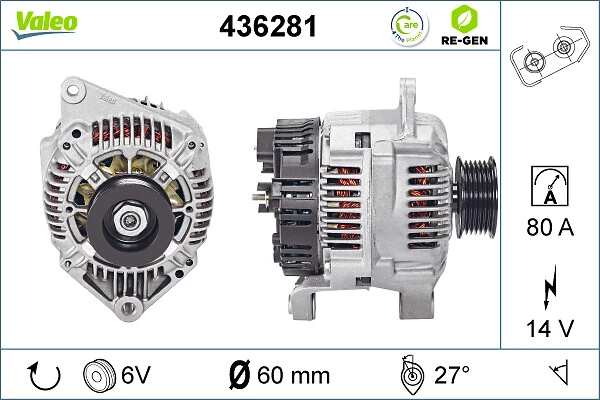VALEO 436281 Alternator