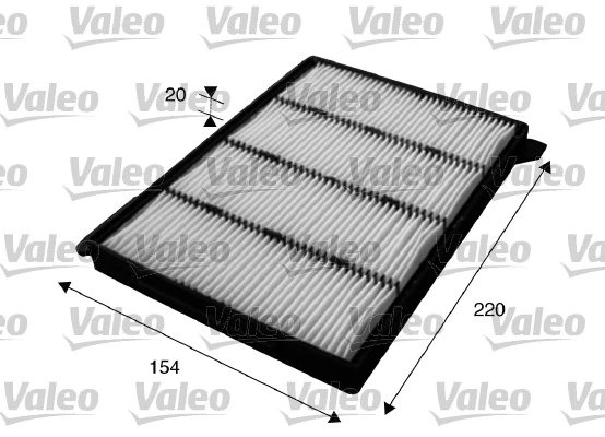 Filter, cabin air VALEO ESSENTIAL 715626