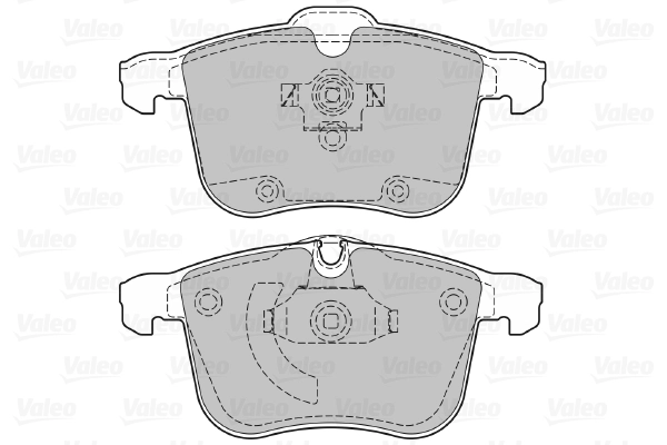 Brake Pad Set, disc brake 598808