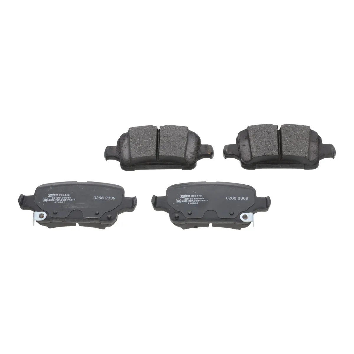 Brake Pad Set, disc brake FIRST 302442