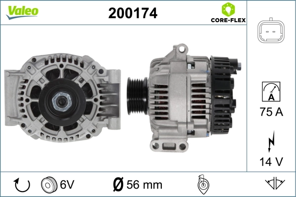 VALEO 200174 Alternator