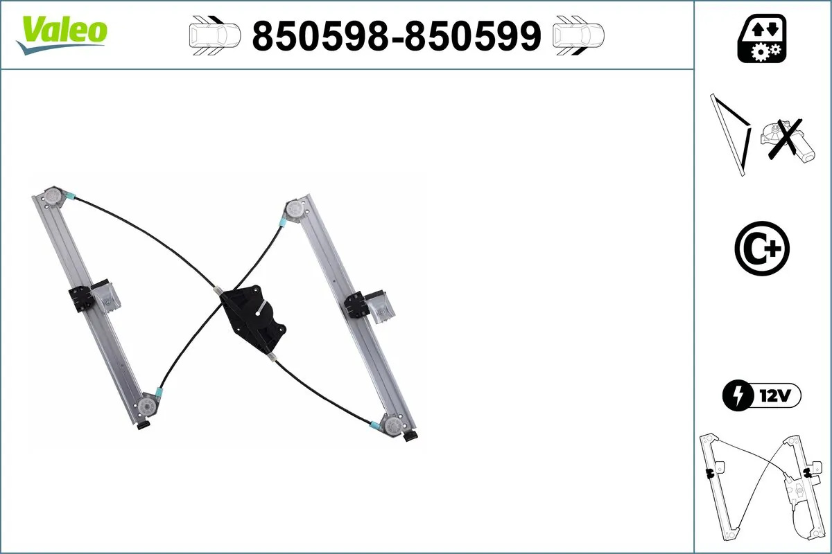 Window Regulator 850598