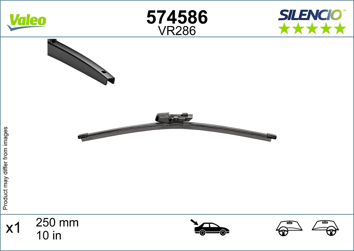 Wiper Blade SILENCIO REAR 574586
