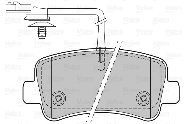 Brake Pad Set, disc brake 601151
