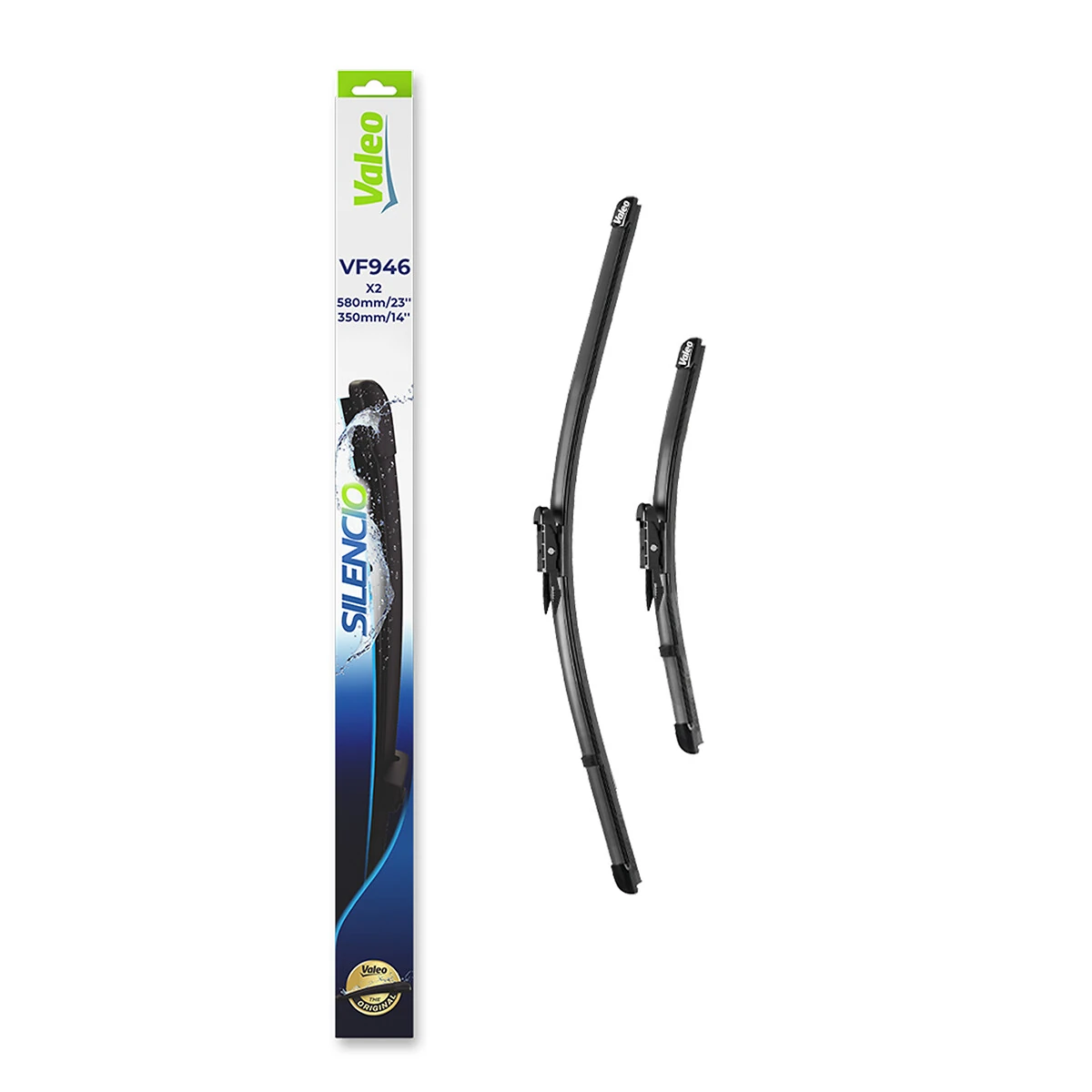 Wiper Blade SILENCIO FLAT BLADE SET 577946