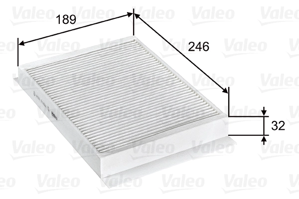 Filter, cabin air VALEO ESSENTIAL 715751