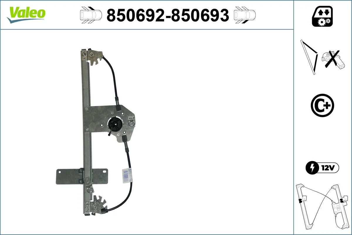 VALEO 850692 Window Regulator