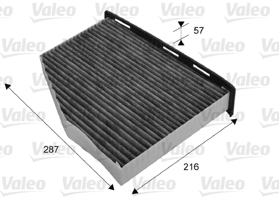 Filter, cabin air VALEO PROTECT 715665