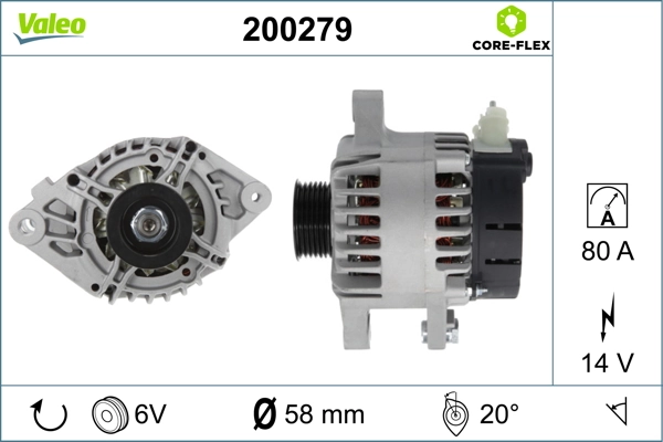 VALEO 200279 Alternator