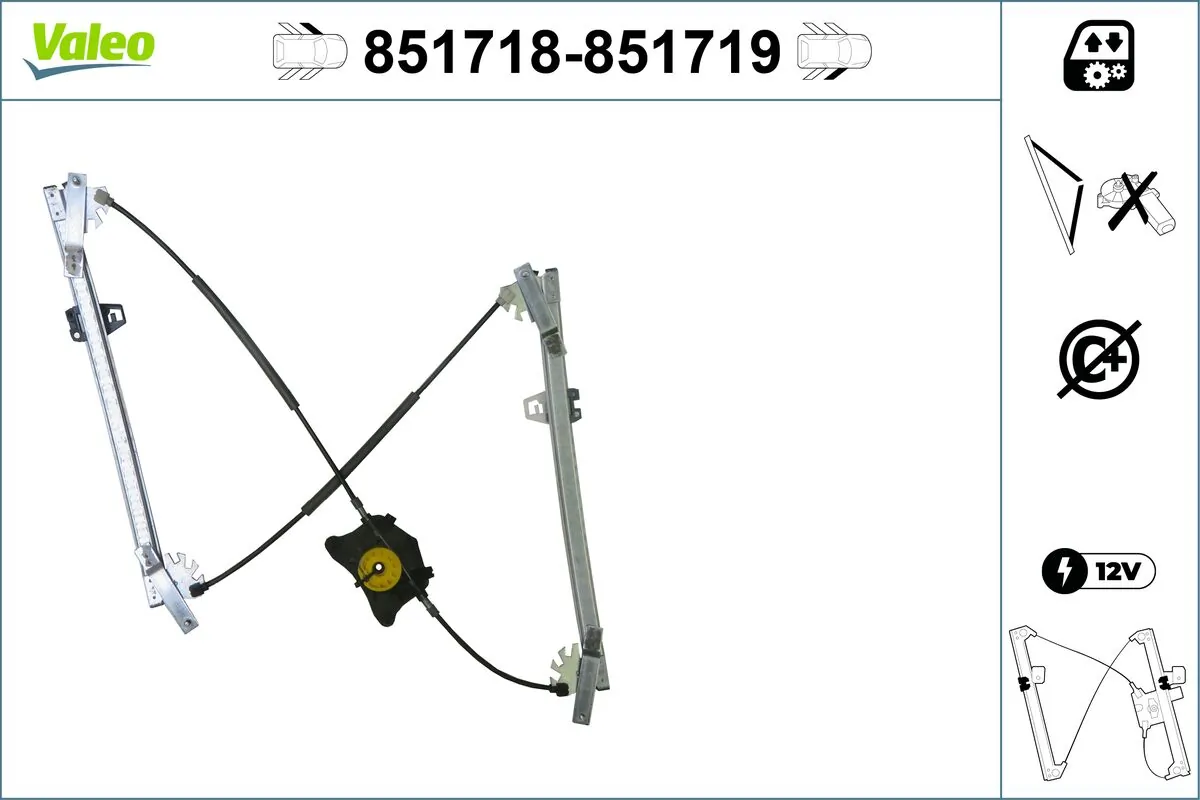 VALEO 851718 Window Regulator