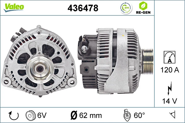 VALEO 436478 Alternator