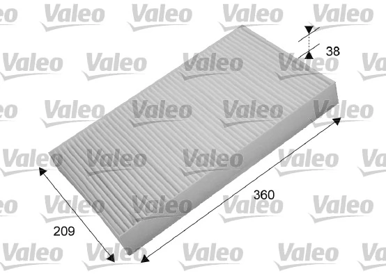 Filter, cabin air VALEO ESSENTIAL 698871