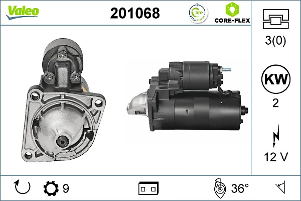 VALEO 201068 Starter