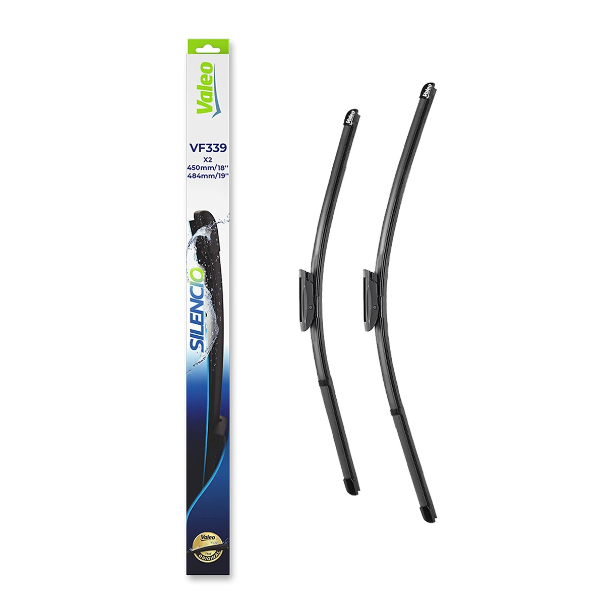 Wiper Blade SILENCIO FLAT BLADE SET 574449
