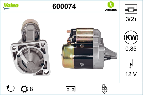 VALEO 600074 Starter