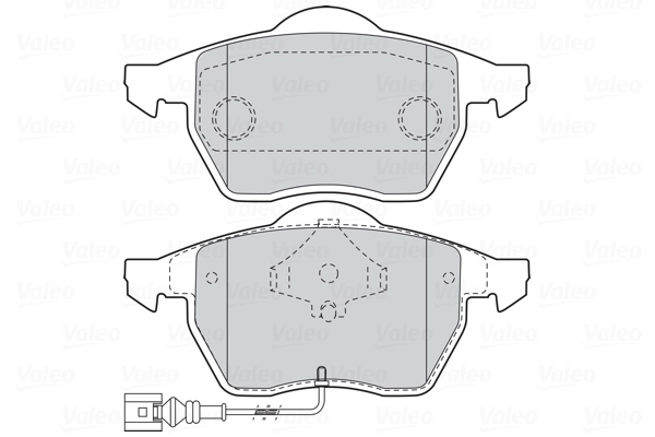 Brake Pad Set, disc brake FIRST 301486