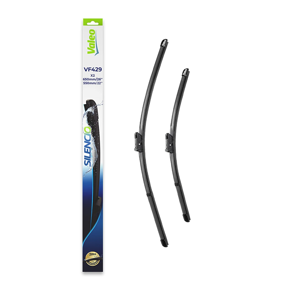 Wiper Blade SILENCIO FLAT BLADE SET 574392