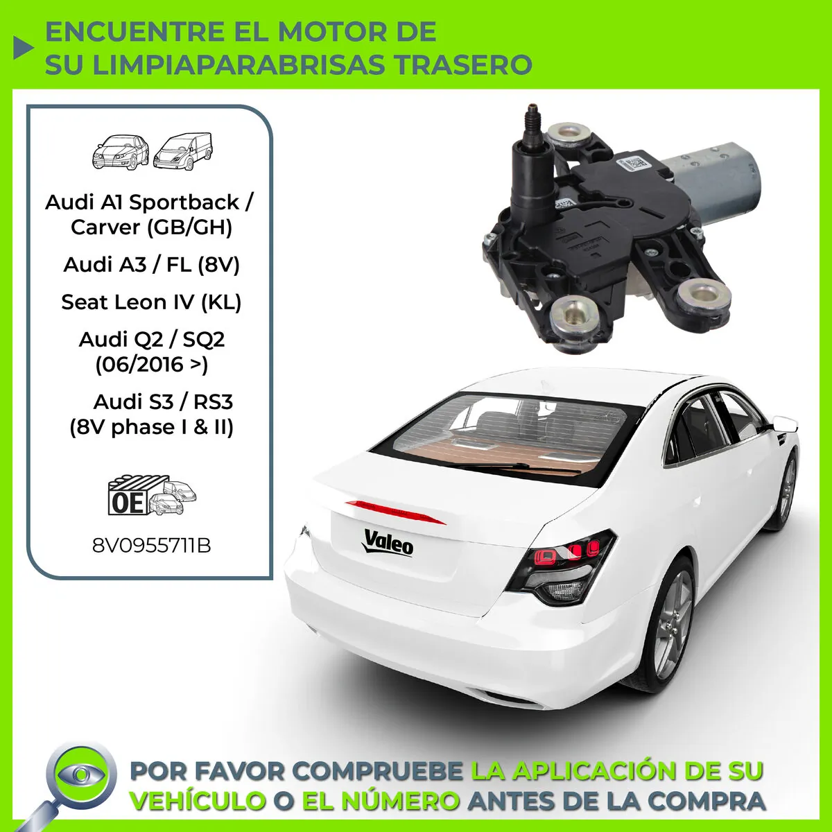VALEO 582718 Wiper Motor