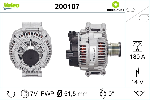 VALEO 200107 Alternator